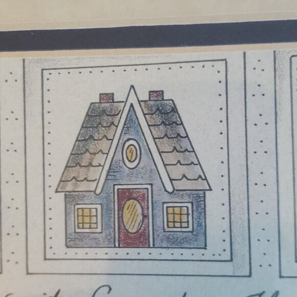 Country Wall Plaque Picture Matted Glass Angel Cat Cow Favorite Country Things - Picture 4 of 11